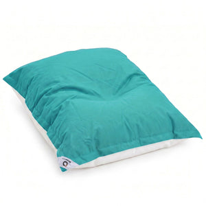 Fodera Pouf Galleggiante XXL 180x140 Blu Caraibi - (Fodera da Riempire - Spécial Piscina)