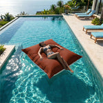 Pouf Galleggiante Gigante 180x140 Terracotta - Piscina & XXL (Perle)
