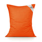 Housse pour Pouf Géant XL 120x80cm Intérieur et Extérieur - Orange - Deco-arts.fr