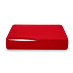 Set Cuscini Salotto da Giardino 60x60 Rosso - Sfoderabile & Anti-UV (Seduta + Schienale)