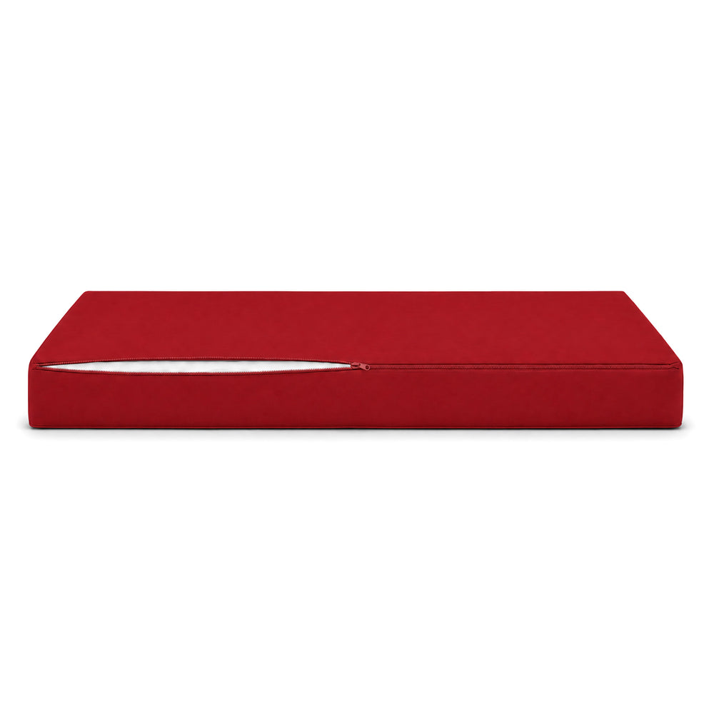 Set Cuscini Salotto da Giardino 120x60 Rosso, per interno ed esterno