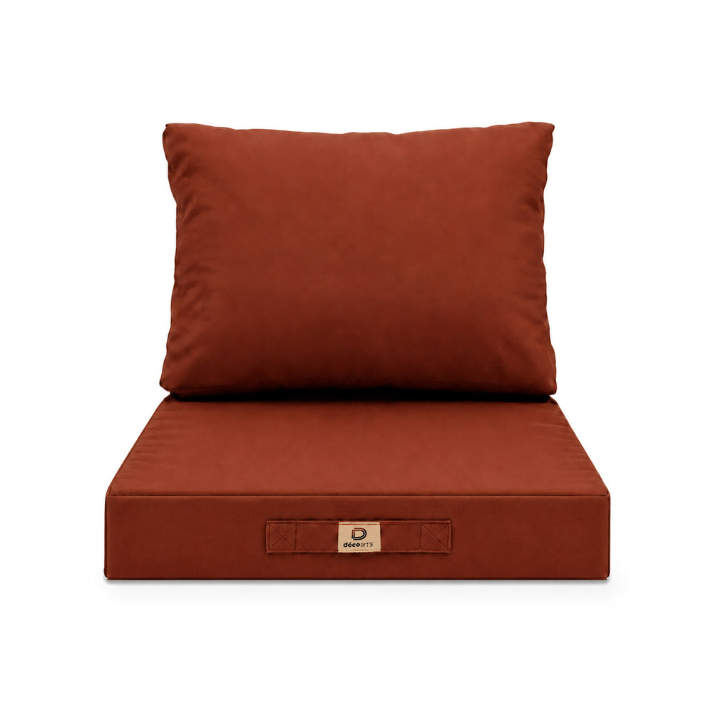 Set Cuscini Salotto da Giardino 60x60 Terracotta – foto 7