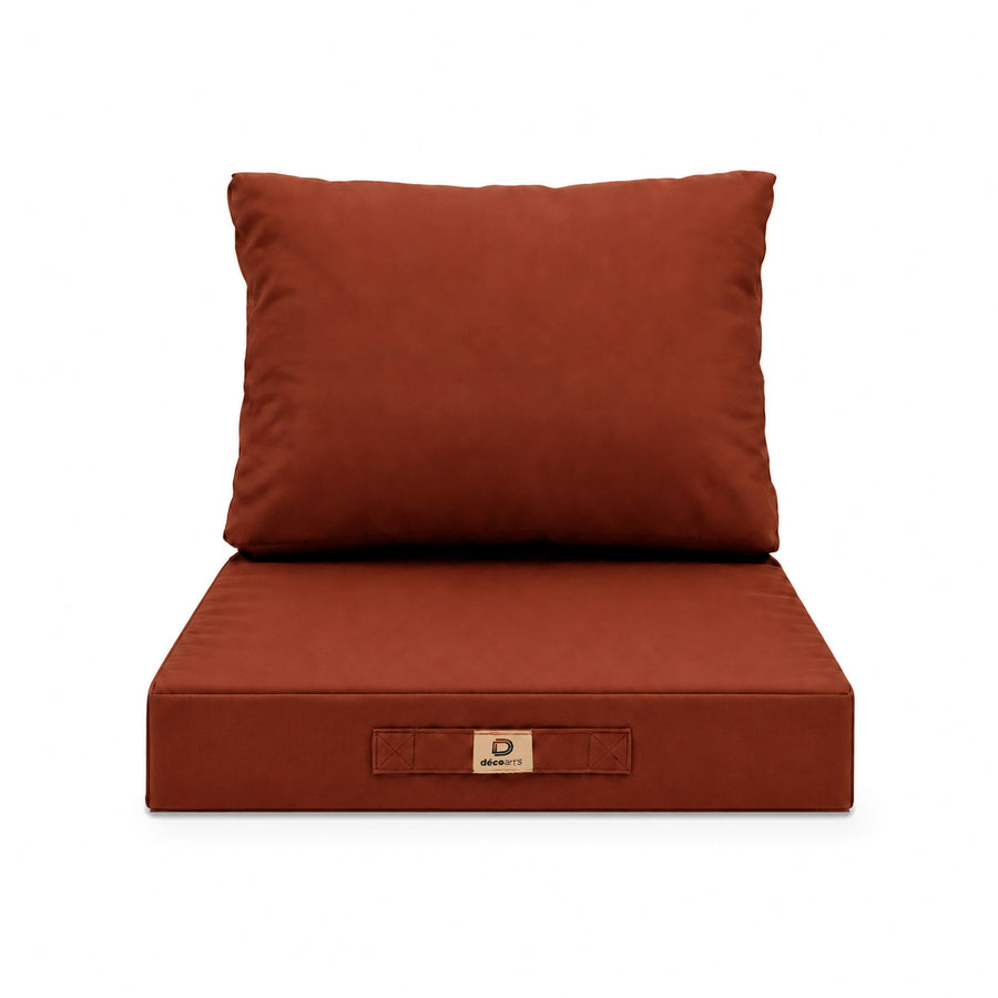 Set Cuscini Salotto da Giardino 60x60 Terracotta – foto 7
