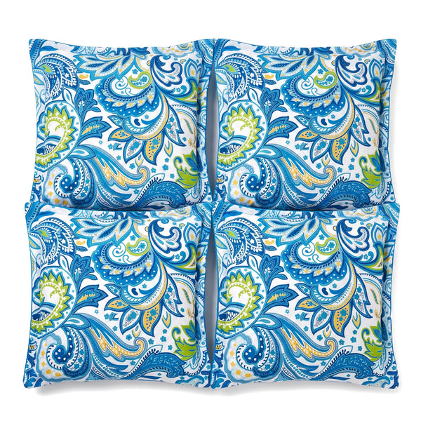 Set di 4 cuscini decorativi 45x45 motivo Arabesco