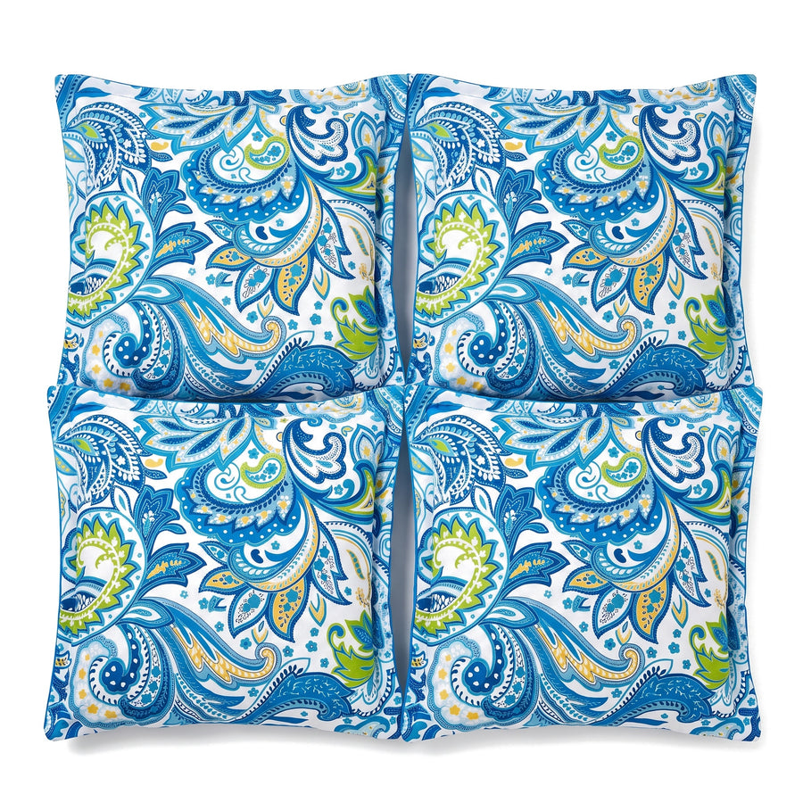 Set di 4 cuscini decorativi 45x45 motivo Arabesco