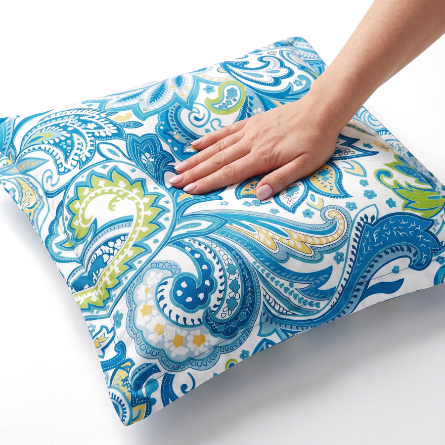 Cuscino decorativo 45x45 motivo Arabesco – imbottitura morbida in fibra di poliestere