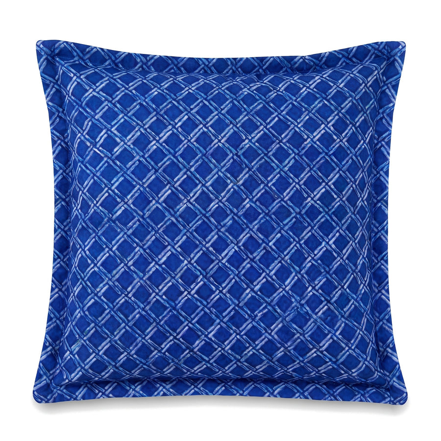 Cuscino decorativo 45x45 motivo Nautico Blu, vista frontale