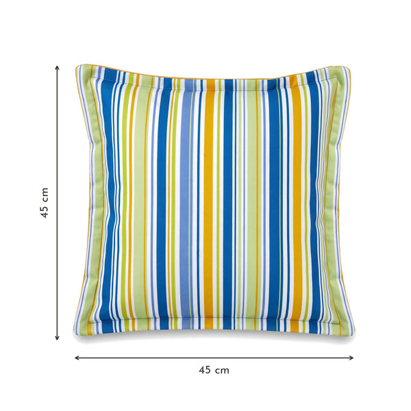 Cuscino decorativo 45x45 motivo Righe Solari – dimensioni 45 x 45 cm