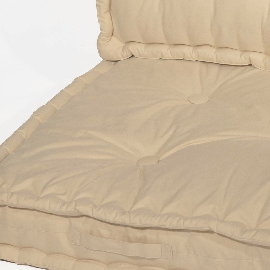 Set Cuscini Pallet Europa 120x80 Beige Clair, impermeabile