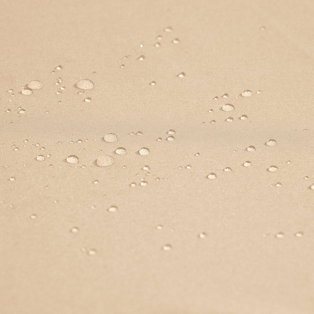 Materassino Lettino Prendisole 185x60 Beige, imbottitura in schiuma ad alta densità