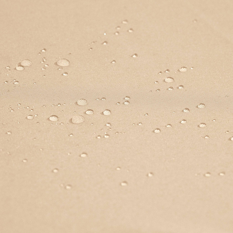 Materassino Lettino Prendisole 185x60 Beige, imbottitura in schiuma ad alta densità