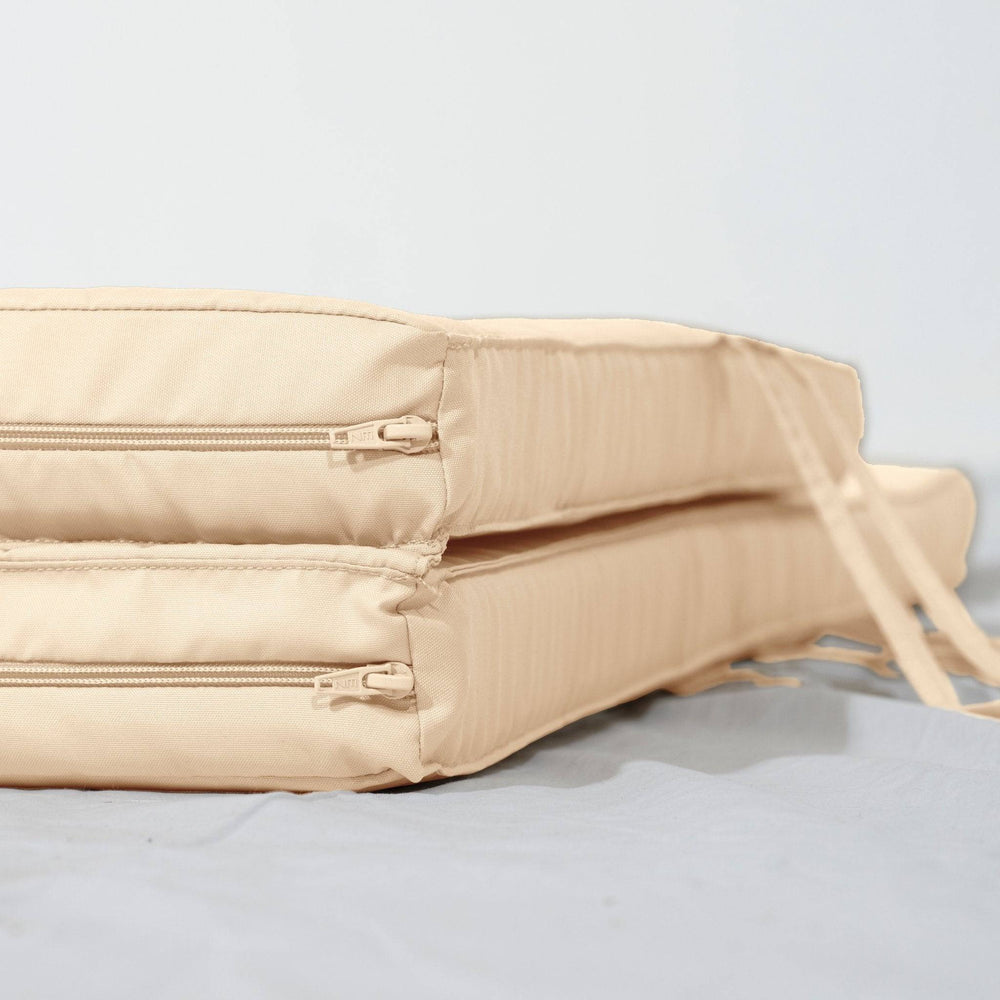 Materassino Lettino Prendisole 185x60 Beige, certificato OEKO-TEX