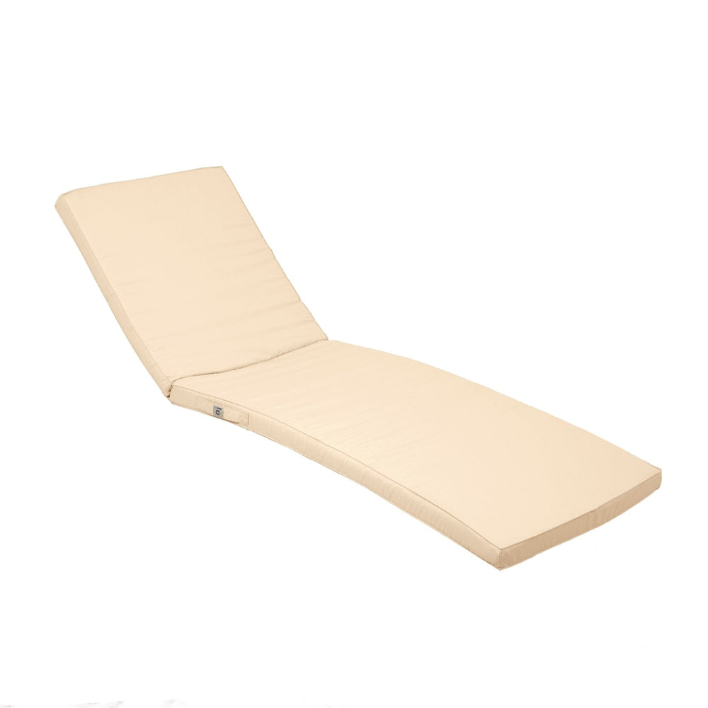 Materassino Lettino Prendisole 185x60 Beige, spessore 5 cm