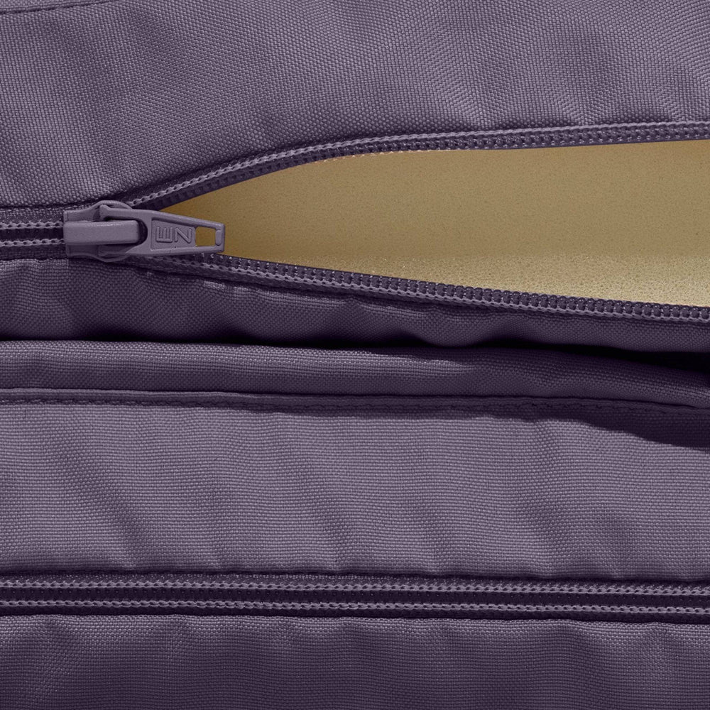 Materassino Lettino Prendisole 185x60 Grigio Carbone, imbottitura in schiuma ad alta densità
