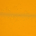 Matelas bain de soleil jaune miel pour transat, déhoussable et imperméable, 185x60 cm, confort et protection pour extérieur.