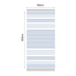 Fouta en coton arthur 100x200cm bleu ciel - Deco-arts.fr