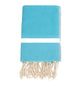 Fouta en coton tissage nid d&