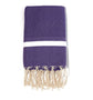 Fouta en coton tissage nid d&