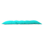 Matelas de sol XXL 195x100 cm bleu Caraïbes, épais 15 cm, pour fauteuils et canapés, de la marque Deco-arts.fr