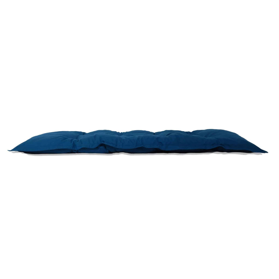 Materasso da Pavimento XXL 195x100 Blu Petrolio, tessuto idrorepellente
