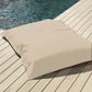 Pouf Géant XXL Déhoussable, Flottant pour Piscine, Deco Arts Beige - Deco-arts.fr