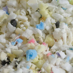 Pouf Intérieur XL - Housse Sherpa (Effet Mouton) Garnissage en flocon de mousse 150x100cm - Terracotta - Deco-arts.fr