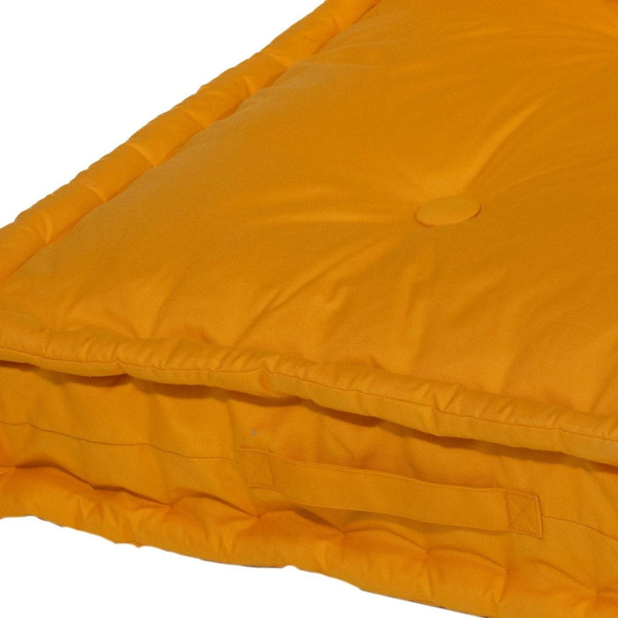 Set Cuscini Pallet Europa 120x80 Giallo Miele, impermeabile