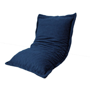 Pouf Cuscino Gigante XL 150x100 Blu Petrolio - Sherpa e Schiuma (Bozzolo da Pavimento)
