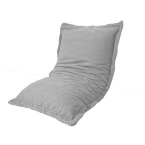 Pouf Cuscino Gigante XL 150x100 Grigio Ciottolo - Sherpa e Schiuma (Bozzolo da Pavimento)
